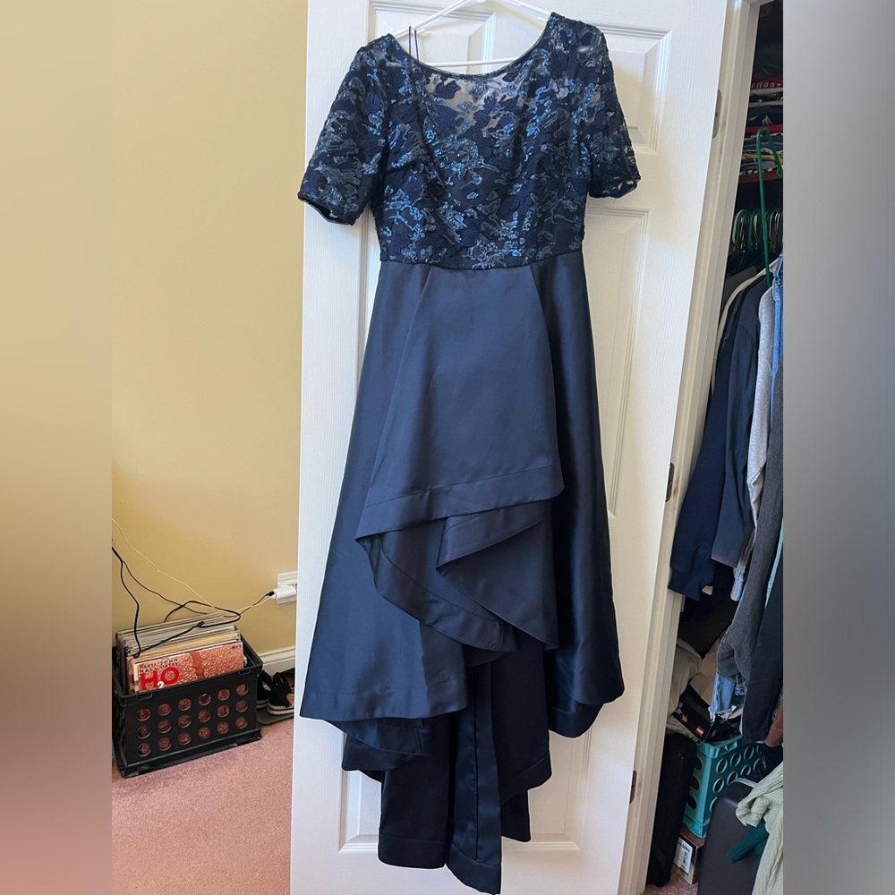 Adrianna Papell High Low Formal Dress